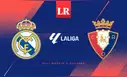Real Madrid vs Osasuna: hora y canal del partido por LaLiga de España