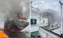 Irán bombardea barcos en Ormuz y advierte con atacar centros económicos de EE.UU.
