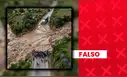 Es falso que carretera en Huánuco haya sido bloqueada por huaico: imagen fue generada con inteligencia artificial