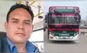 Sicarios asesinan a chofer de bus de la empresa Santa Catalina en Villa El Salvador