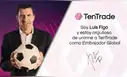 Luis Figo, embajador global de TenTrade