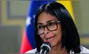 Delcy Rodríguez solicitó cerca de 5.000 millones de dólares de Venezuela a la directora del FMI