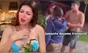 La 'Uchulú' protagoniza tensa discusión con su novio en plena calle tras encontrarlo con otra mujer