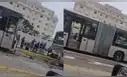 Múltiple choque del Metropolitano deja varios heridos: accidente ocurrió a la altura de la estación Angamos en Miraflores