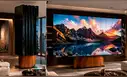 China presenta un moderno televisor de 135 pulgadas que se dobla en 5 partes para facilitar su transporte e instalación en casa