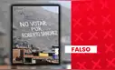 Son falsas las imágenes que muestran un supuesto cerro pintado con la frase "No votar por Roberto Sánchez"