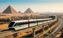 Egipto inaugura el monorraíl sin conductor más largo del mundo: 70 trenes recorren el desierto en 60 minutos y alivian el tráfico