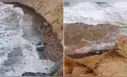 Naufragio en la Bahía de Paracas: dos pescadores desaparecen en medio de fuerte oleaje