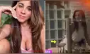 Vanessa Terkes es captada con misterioso hombre: discuten en la calle y terminan en un hotel