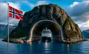 Noruega iniciará la construcción del primer túnel del mundo para barcos y cruceros: atravesará una montaña y estaría listo en 2032