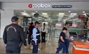 Delincuentes atan a trabajadores y roban tienda Coolbox en centro comercial de La Molina