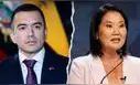Keiko Fujimori plantea copiar criticada estrategia de seguridad de Daniel Noboa