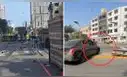 Inicia el cierre de calles de la avenida Brasil por instalación de gradas del Desfile Militar 2026: autos se suben a la berma para evitar el tráfico