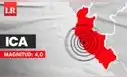 Segundo temblor en Ica en menos de una hora: IGP reporta sismo de 4.0 de magnitud