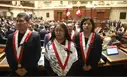 Congresistas de Ahora Nación se ponen de espaldas ante la toma de mando de Keiko Fujimori