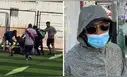 Arequipa: padres golpean salvajemente a árbitro por cobrar falta al final de un partido de menores