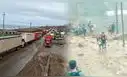 Quinto día de bloqueo por huaicos: pasajeros varados exigen al Gobierno una solución para recuperar la Panamericana Sur
