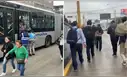 Usuarios del Metropolitano reportan demoras y largas filas por bus malogrado en estación Parque del Trabajo