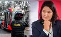 Transportistas cuestionan reunión con Keiko Fujimori porque no todos fueron invitados para abordar atentados: "No nos han pasado la voz"
