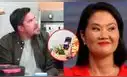 Gabriel Calvo se pone nervioso cuando intentan exponer en vivo su conversación con Keiko Fujimori: "Me vas a meter en problemas"