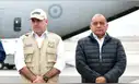 Rafael Belaunde y César Astudillo en el Senado