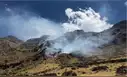 Incendio forestal en La Libertad destruye 17 hectáreas en Usquil tras reactivarse por fuertes vientos y radiación solar