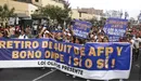 Marcha por el retiro de AFP: protesta exige nueva liberación de fondos y rechazo de reforma de pensiones
