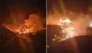 Cisterna choca con camión de carga y explota en la Panamericana Sur: ambos choferes murieron calcinados