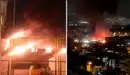 Voraz incendio consume fábrica textil y moviliza 18 unidades de bomberos en Surco