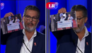 Llaman la atención al médico José Recoba de Fuerza Popular por mostrar una foto de Pedro Castillo durante el debate Llaman la atención al médico José Recoba de Fuerza Popular por mostrar una foto de Pedro Castillo durante el debate