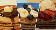 Aprende a preparar panqueques clásicos, de plátano  con avena y de chocolate