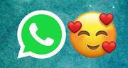WhatsApp: el significado detrás del tierno emoji de la carita sonriente con corazones [FOTOS]