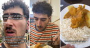 Joven español prueba menú a 2 euros en Lima y tiene impensada reacción: "¡Qué pedazo de plato!"