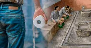 ¿Con qué se limpiaban las personas hasta antes de la existencia del papel higiénico?