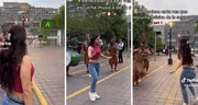 Venezolana no se aguanta y baila música de la selva en Miraflores: "Gracias por gustarte lo nuestro"