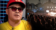 Chino Risas se emociona hasta el llanto por llenar el anfiteatro del Parque de la Exposición