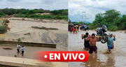 Lluvias en el norte: alerta ante inminente desborde del río La Leche en Lambayeque