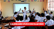 Este es el calendario cívico escolar para noviembre: fechas cívicas que restan al 2023