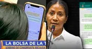 Congresista Rosio Torres borra chat con su sobrino tras ser descubierta cobrando coimas a trabajadores