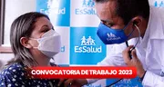 ¿Cuentas con título profesional? EsSalud ofrece trabajos desde S/2.557 de sueldo
