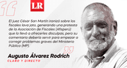 Lavar el MP con jabón San Martín, por Augusto Álvarez Rodrich
