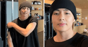 BTS: Taehyung rubio regresa y sorprende con rutina de ejercicios en vivo