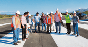 Cajamarca: supervisan trabajos en pista de aterrizaje de aeropuerto de Jaén