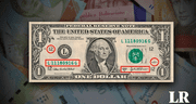 Este es el billete de 1 dólar, conocido como 'arcoíris', que puedes vender por más de Bs. 87 billones