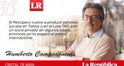 Tres fuentes de ingresos, por Humberto Campodónico
