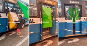 Joven sube carrito sanguchero a bus EL CHINO y usuarios reaccionan: "¿Cómo le explicamos esto a OLIVER SONNE?"