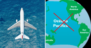 ¿Por qué los aviones no sobrevuelan el océano Pacífico para ir a Asia?