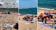 Peruano encuentra a pareja disfrutando de una Inca Kola en playa de Barcelona: “El sabor nacional”