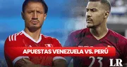 Apuestas Venezuela vs. Perú por la fecha 6 de Eliminatorias: ¿cuánto paga un triunfo vinotinto?