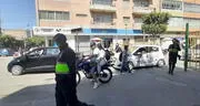 Congestión vehicular por cierre de accesos al mercado Modelo de Chiclayo